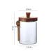Glass Jar with Wooden Spoon 600 ml